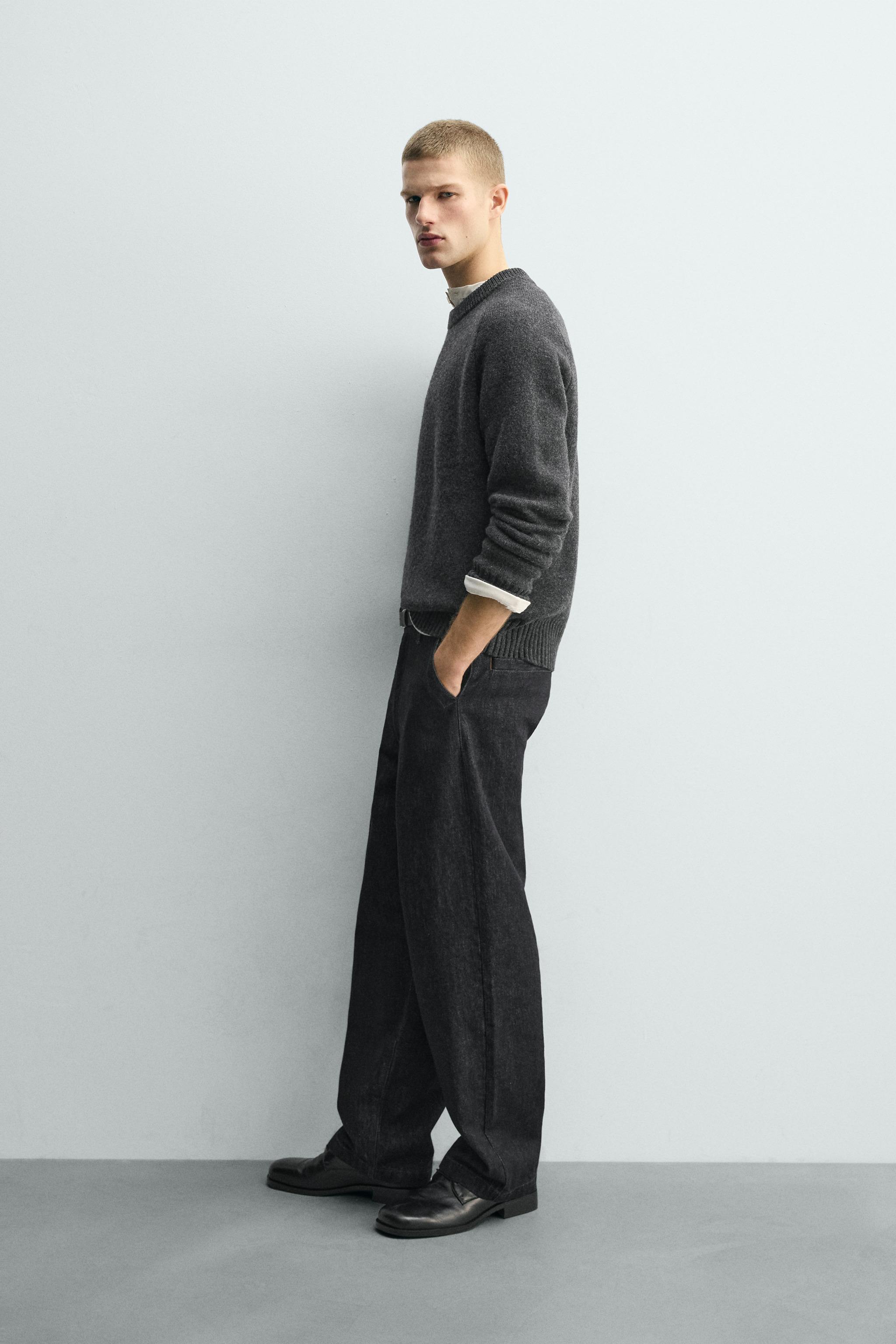 DOUBLE-FACED WOOL JUMPER